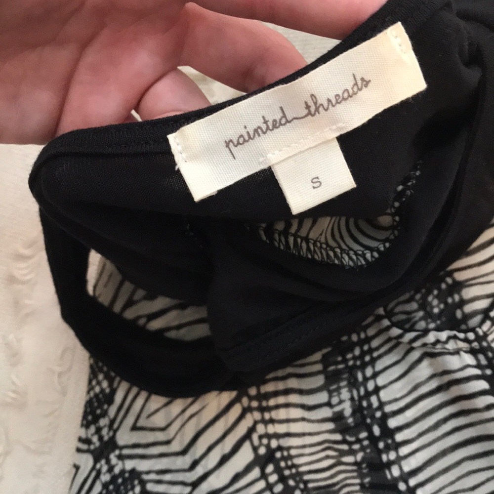 Painted Threads Asymmetrical Tunic - Picture 2 of 2